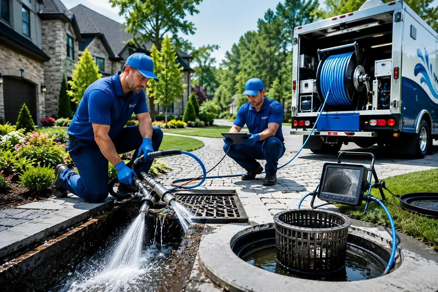 Local outdoor drain cleaning professionals in New Berlin, PA