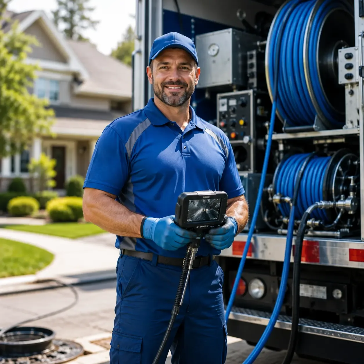 Local outdoor drain cleaning specialists in New Berlin, PA